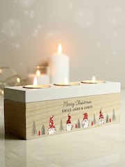 Personalised Gonk Christmas Tea Light Holder by PMC - Image 3 of 3