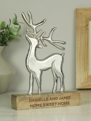 Personalised Stag Ornament by PMC - Image 1 of 3
