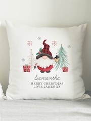 Personalised Gonk Christmas Cushion by PMC - Image 2 of 3