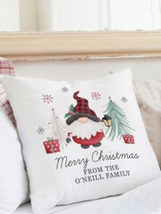 Personalised Gonk Christmas Cushion by PMC - Image 3 of 3