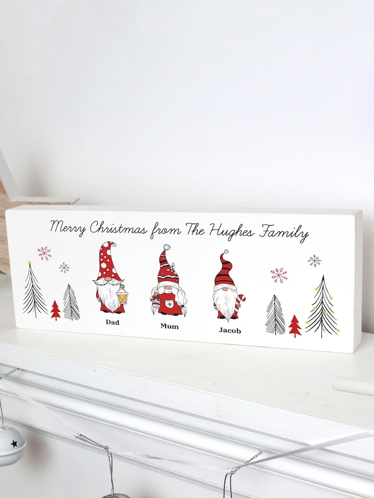 Personalised Gonk Mantle Christmas Ornament by PMC - Image 1 of 3