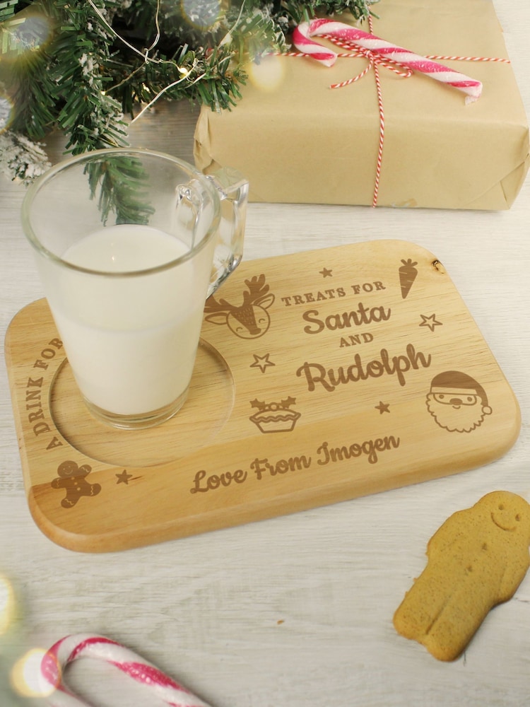 Personalised Christmas Eve Coaster Board by PMC - Image 1 of 3