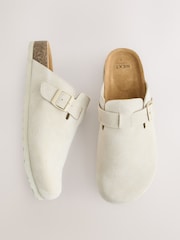 Light Stone EDIT Suede Mules - Image 1 of 6