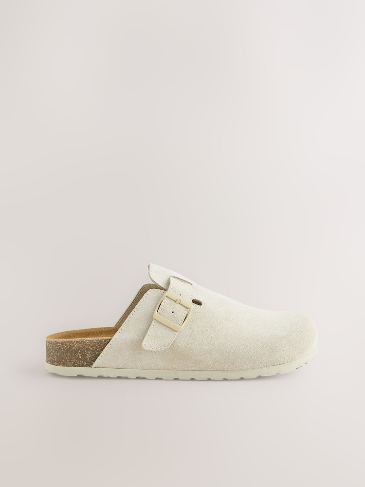 Light Stone EDIT Suede Mules - Image 3 of 6