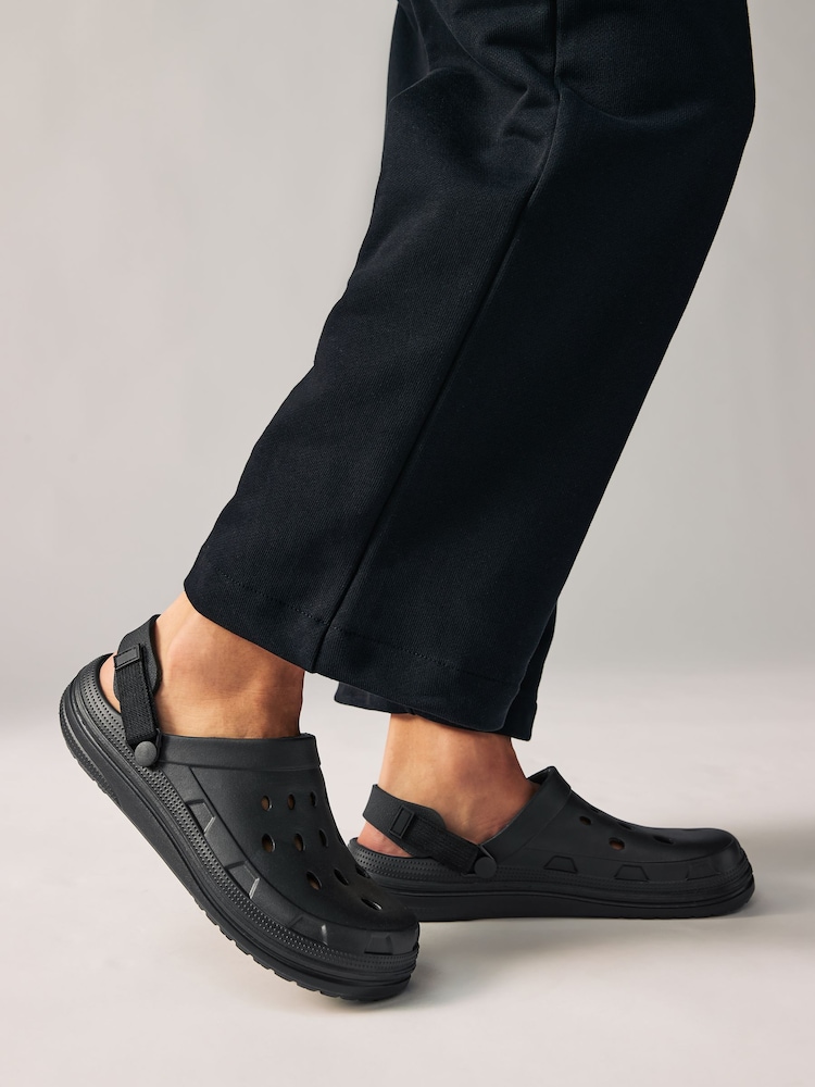 Black EVA Clogs - Image 1 of 6