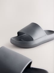 Black Chunky EVA Sliders - Image 4 of 5