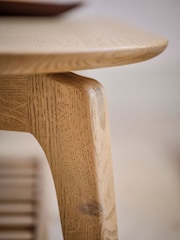 Willis & Gambier Oak Otto 6-8 Seater Extending Dining Table - Image 6 of 8