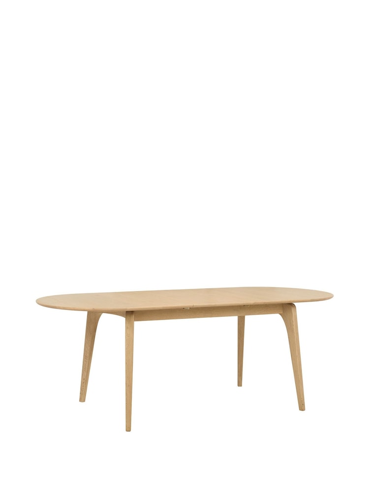 Willis & Gambier Oak Otto 6-8 Seater Extending Dining Table - Image 8 of 8