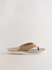 Natural - Sandalias deportivas con tira al dedo - Imagen 4 de 7