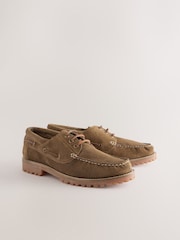 Sand Leather Cleated Boat Shoes - Image 2 of 6