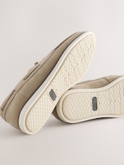 Chalk White Boat Shoes - Image 5 of 6