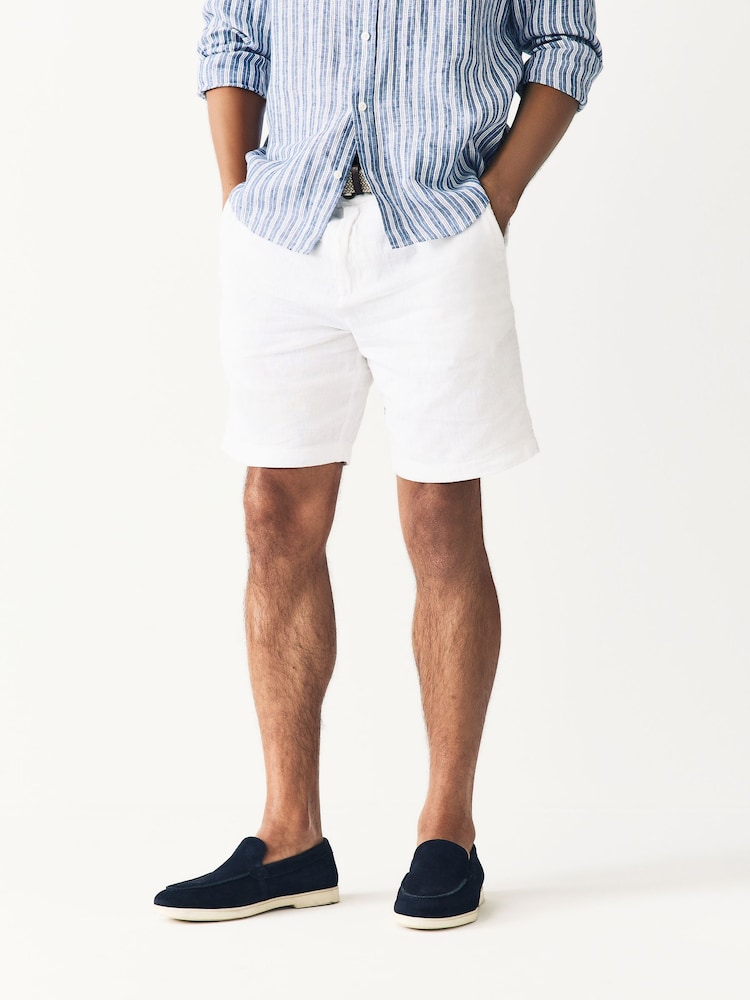 Navy Blue Suede Loafers - Image 3 of 10