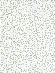 Harlequin Wiggle Lapis Sky Sophie Robinson 10M Wallpaper - Image 1 of 1