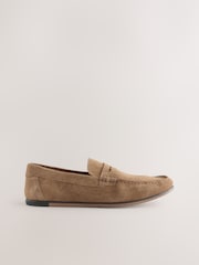 Neutral Leather Loafers - Image 3 of 6