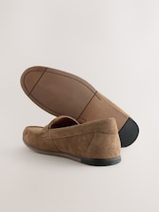 Neutral Leather Loafers - Image 6 of 6
