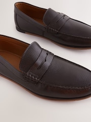 Brown Leather Loafers - Image 6 of 8