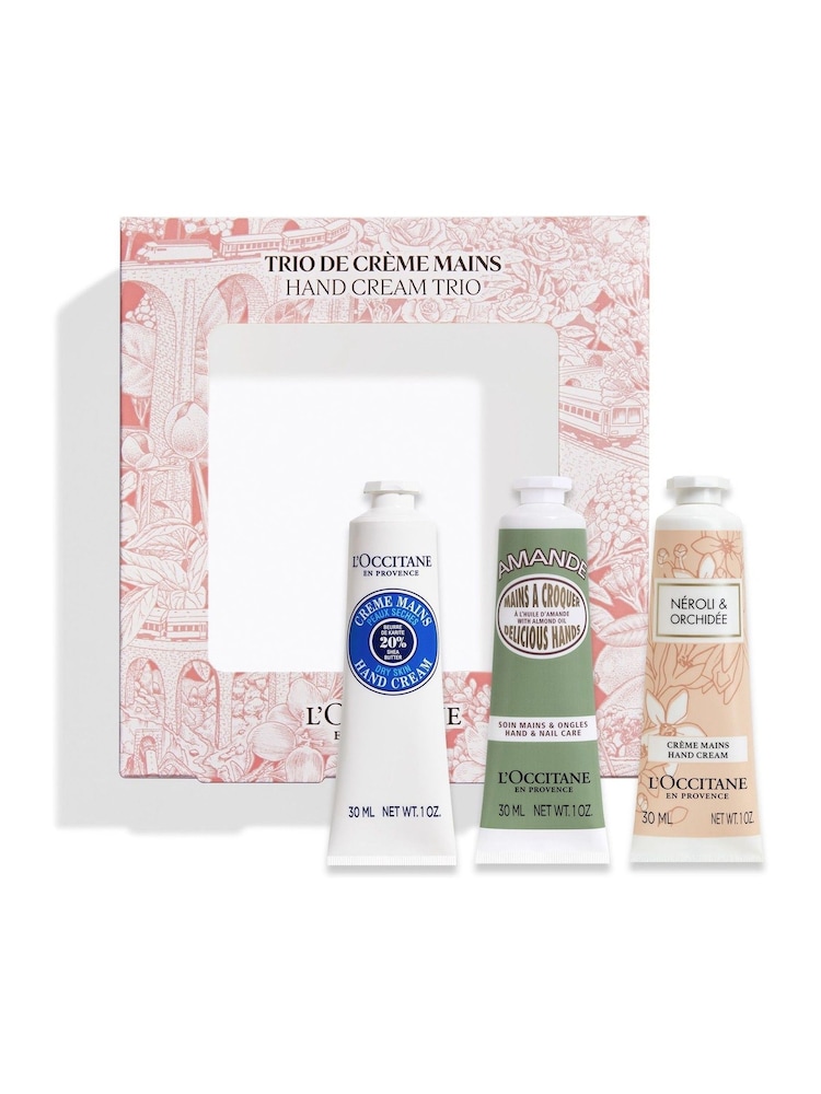 L'OCCITANE Hand Cream Trio (Worth Over £28) - Image 1 of 2
