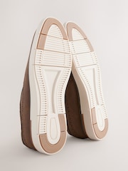 Brown Sports Wedge Shoes - Image 6 of 6