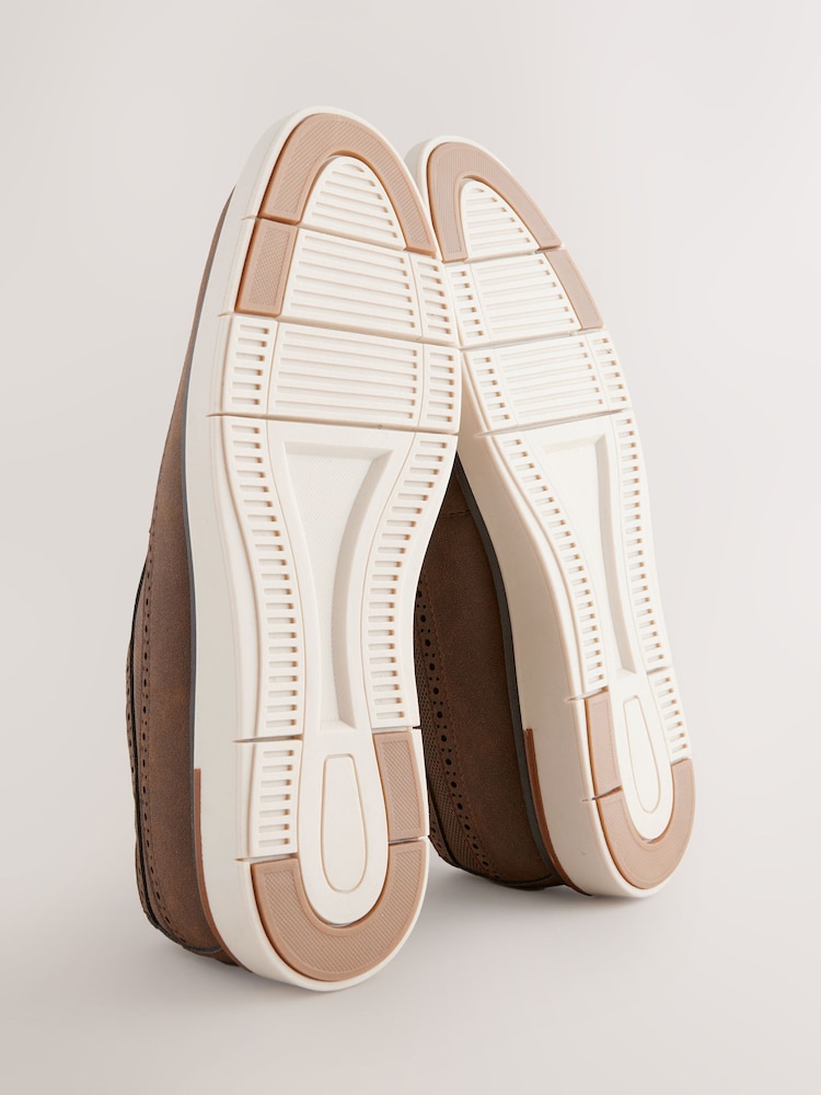 Brown Sports Wedge Shoes - Image 6 of 6