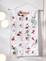 Personalised Christmas Countdown Hanging Advent Calendar by Dibor - Image 1 of 5