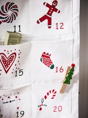 Personalised Christmas Countdown Hanging Advent Calendar by Dibor - Image 5 of 5