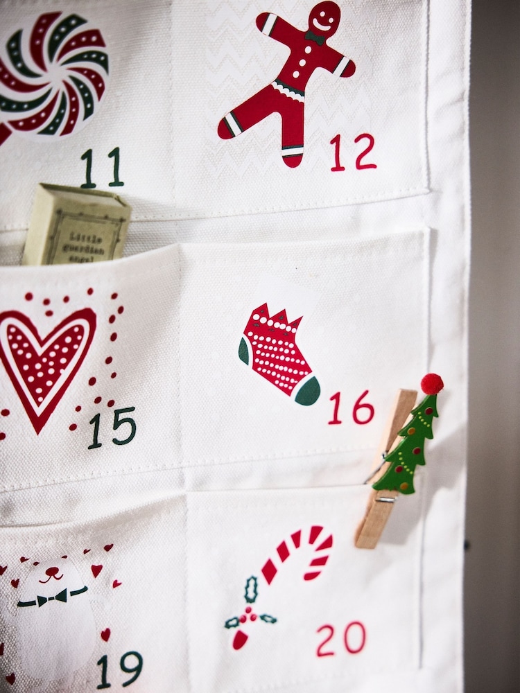 Personalised Christmas Countdown Hanging Advent Calendar by Dibor - Image 5 of 5