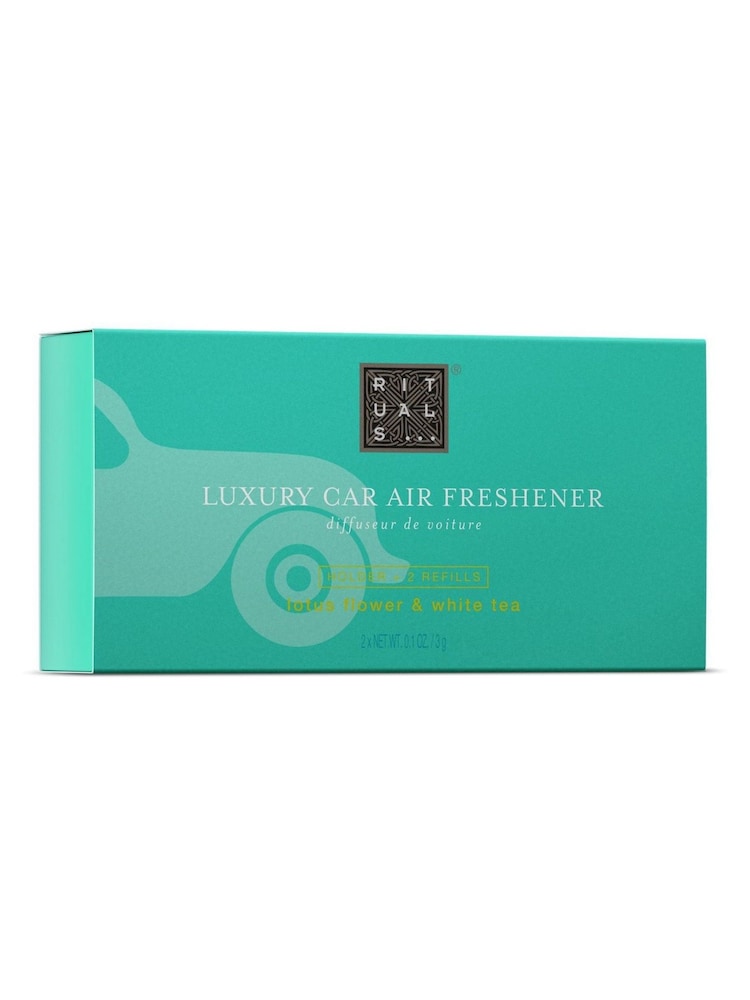 Rituals The Ritual of Karma Lotus Flower White Tea Luxury Car Air Freshener 2x3g - Image 5 of 5