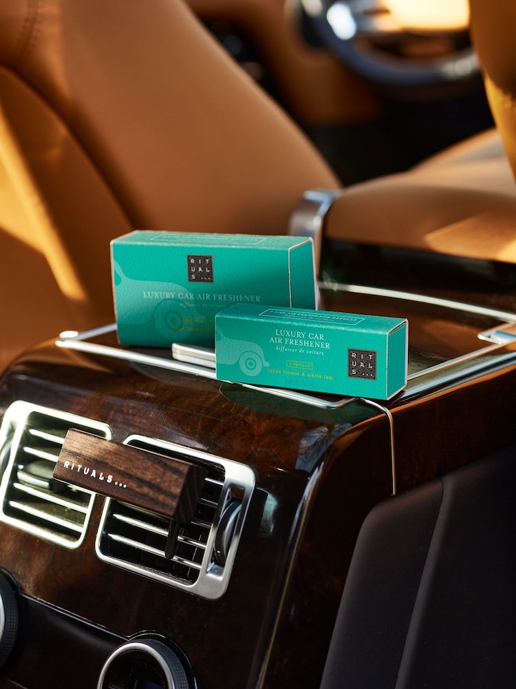 Rituals The Ritual of Karma Lotus Flower White Tea Luxury Car Air Freshener Refill 2x3g - Image 4 of 4 Rituals The Ritual of Karma Lotus Flower White Tea Luxury Car Air Freshener Refill 2x3g - Image 4 of 4