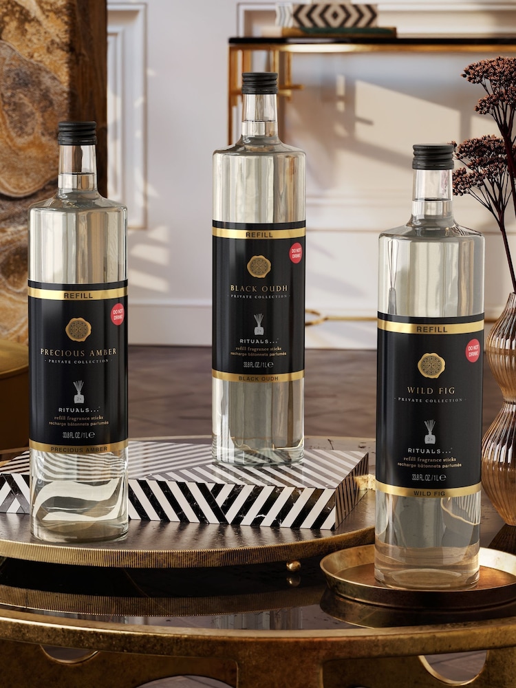 Rituals Private Collection Wild Fig Reed Black Diffuser Refill 1000ml - Image 2 of 5 Rituals Private Collection Wild Fig Reed Black Diffuser Refill 1000ml - Image 2 of 5