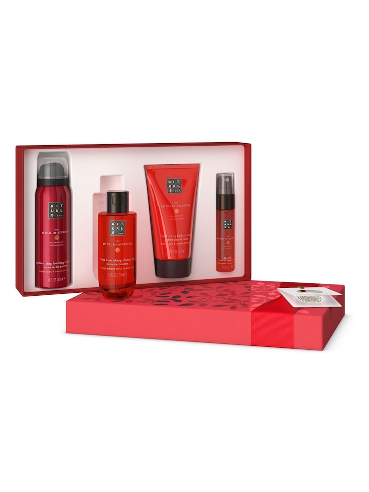 Rituals The Ritual of Ayurveda Sweet Almond Oil & Indian Rose Small Gift Set - Image 2 of 5