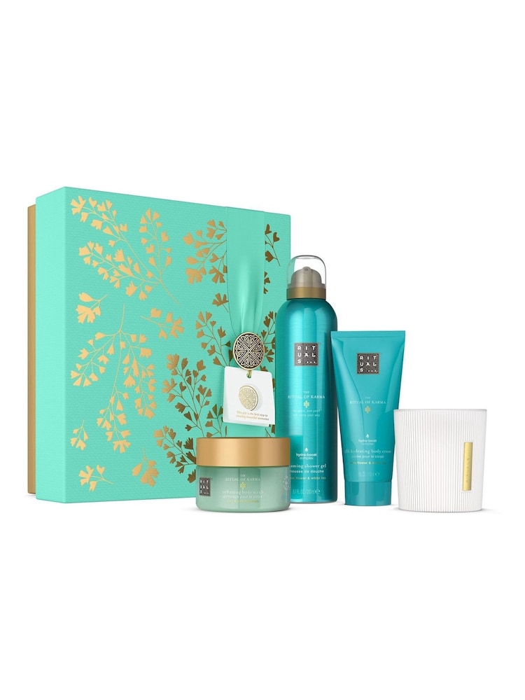 Rituals The Ritual of Karma Lotus Flower & White Tea Medium Gift Set (Worth Over £49) - Image 1 of 5