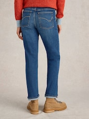 White Stuff Blue Taylor Straight Jeans - Image 2 of 6