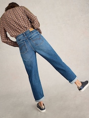 White Stuff Blue Charlie Straight Jeans - Image 3 of 6