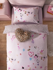 Conjunto de roupa de cama e capa de edredom de polialgodão estampado - Imagem 2 de 6