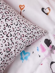 Conjunto de roupa de cama e capa de edredom de polialgodão estampado - Imagem 5 de 6