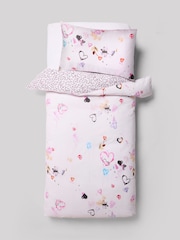 Conjunto de roupa de cama e capa de edredom de polialgodão estampado - Imagem 6 de 6