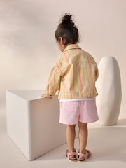 Multi Stripe 100% Cotton Shacket (3mths-7yrs) - Image 2 of 9