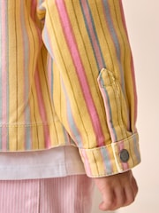 Multi Stripe 100% Cotton Shacket (3mths-7yrs) - Image 4 of 9