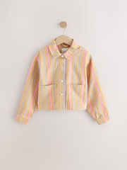 Multi Stripe 100% Cotton Shacket (3mths-7yrs) - Image 5 of 9