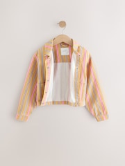 Multi Stripe 100% Cotton Shacket (3mths-7yrs) - Image 6 of 9