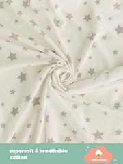 Silentnight Grey 100% Cotton Safe Nights 2.5 Tog Baby Sleeping Bag - Image 6 of 9