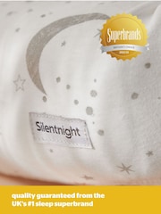 Silentnight White 100% Cotton Safe Nights Fitted Sheet - Image 6 of 10