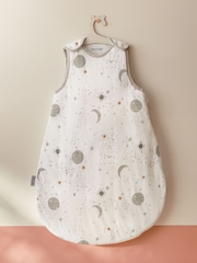 Silentnight White 100% Cotton Safe Nights 2.5 Tog Baby Sleeping Bag - Image 1 of 9