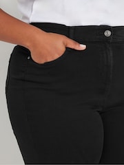 Yours Curve Black AVA Skinny Jeans - Image 3 of 4