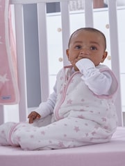 Silentnight Pink 100% Cotton Safe Nights 2.5 Tog Baby Sleeping Bag - Image 2 of 4