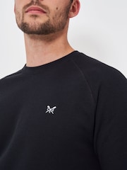 Crew Clothing Company Blue Chrome Long Sleeve Cotton Blend Waffle T-Shirt - Image 3 of 4
