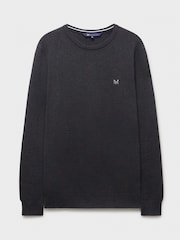 Crew Clothing Pique Stitch Rund hals  100% Cotton Genser - Image 5 of 5