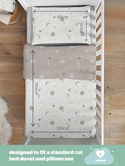 Silentnight Natural 100% Cotton Safe Nights Duvet Set - Image 5 of 9
