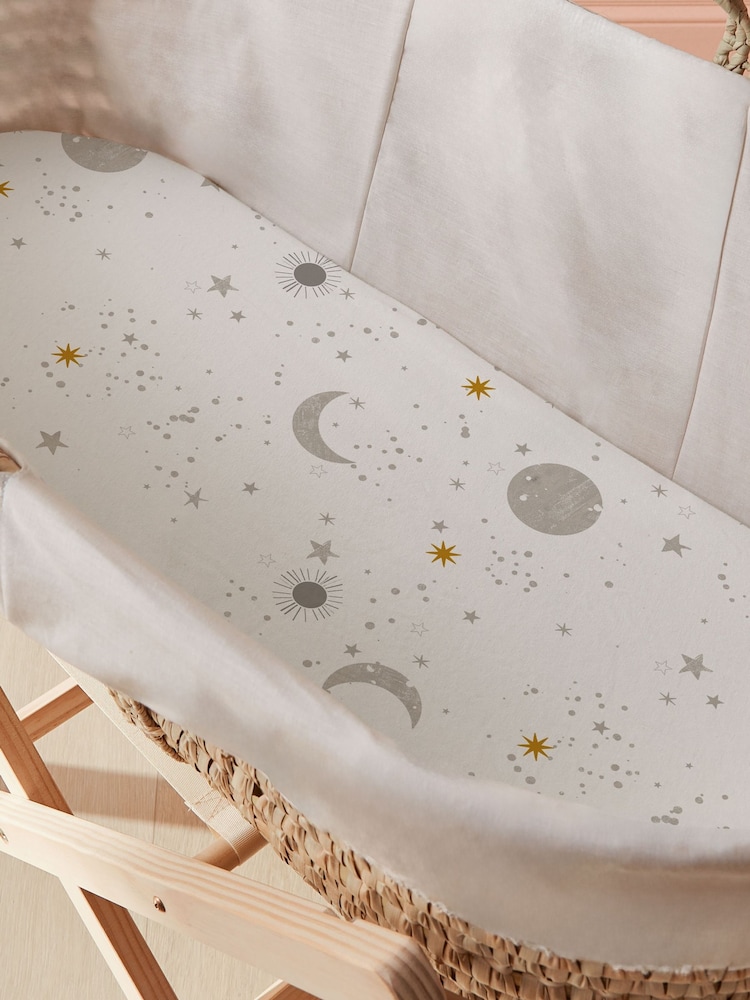 Silentnight White 100% Cotton Safe Nights Fitted Fitted Sheet - Image 1 of 11