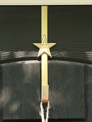 Dibor Gold Star Door Wreath Hanger - Image 4 of 4